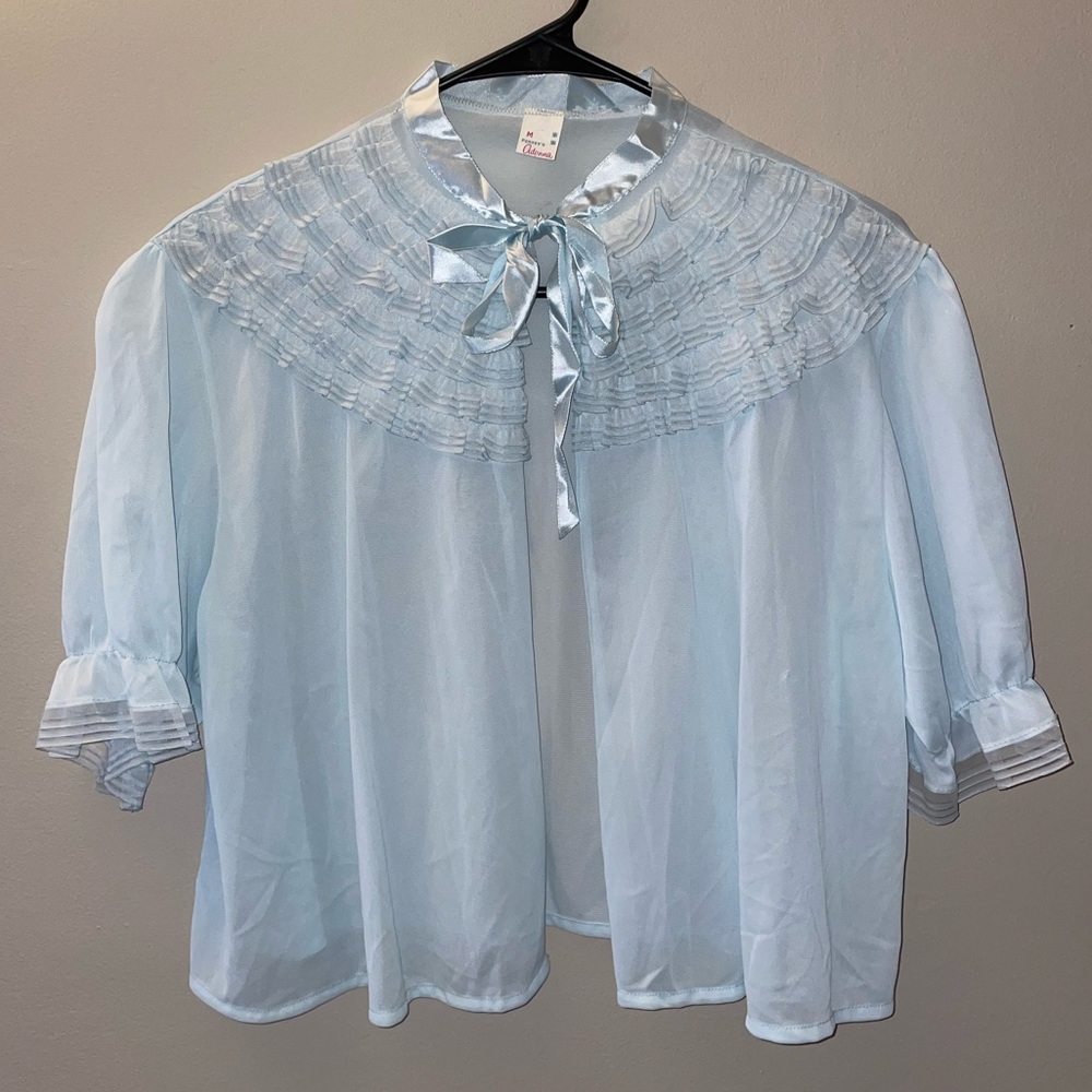 Vintage 1960s pennys adonna sheer top